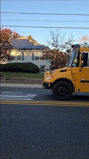 3- 2026 IC CE 3rd Gen School Bus Drive By and Turn #icbus