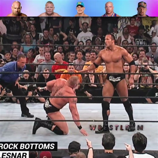 Other wrestlers using Rock bottom 💀