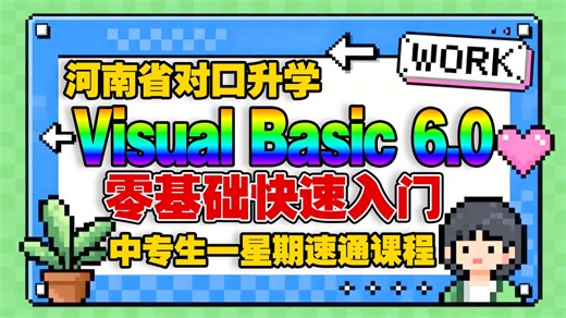 【河南省对口升学】Visual Basic 6.0基本数据类型3