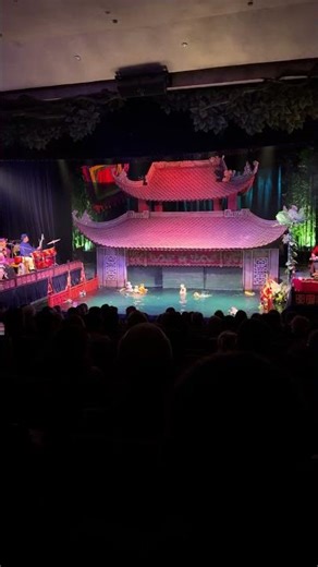 Water Puppet Show in Hanoi, Vietnam