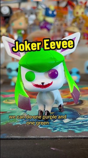 Lets make a Poiseon! #eeveelution #glaceon #pokemonfunkopop #eevee