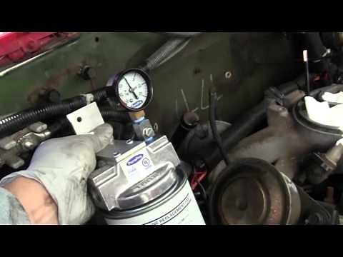 1986 Chevy CUCV 6.2l Diesel Fuel Filter Conversion