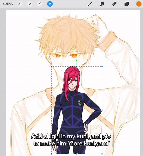 Enhance Your Kunigami Pic with Chigiri for Ultimate Kunigiri Experience