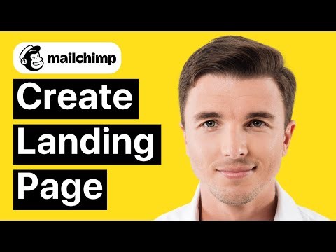 How To Create A Landing Page In Mailchimp