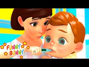 Sick Song | Kids Song & Nursery Rhymes | Funny Bunny Animation