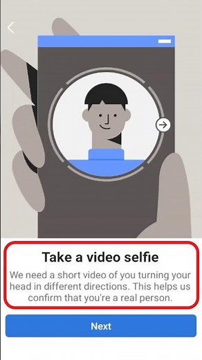 Record a Video of Yourself FB ✅ Upload Verification Selfie Facebook Selfie Verification ‪@AppFixi‬