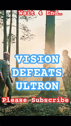Vision vs Ultron – Mind Stone vs Artificial Intelligence! 🤖💎 #marvel #factswhoviral #ultron