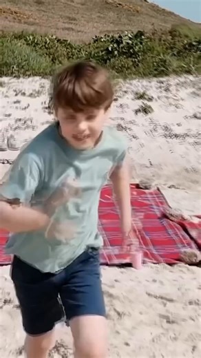 Prince Louis just turned eight - and his parents, Prince William and Princess Kate, celebrated with adorable home-movie footage of their youngest child 💙 The fun-loving young royal is fourth in line to the British throne 👑 #princelouis #royalfamily 📽️: The Prince and Princess of Wales