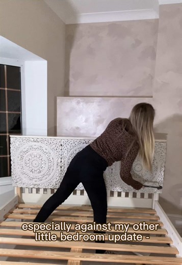 DIY Bedroom Update: Transforming Walls with Wood Panels