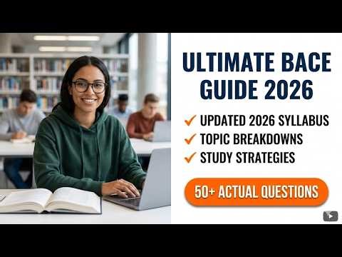 Pass the BACE Exam 2026 | Biotechnician Assistant Credentialing Exam Study Guide and Tips