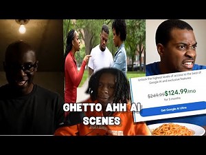 I SPENT $100 TO MAKE GHETTO AI MOVIE SCENES