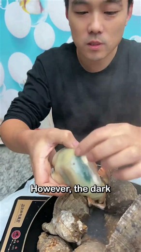 Do you know which parts of a conch you cannot eat? #Seethe