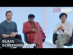 Samuel L. Jackson, M. Night Shyamalan & James McAvoy on Glass (2019 Movie) | HBO