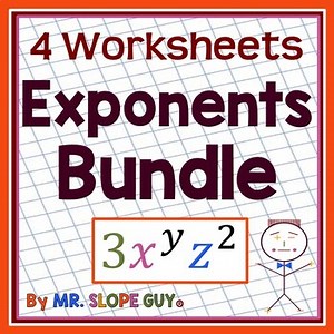 Comprehensive Exponent Worksheets Bundle Math Curriculum for Engaging Lessons