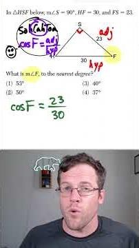 Finding the Missing Angle with Trig