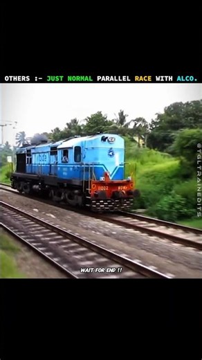 WDM-7 Attitude Mode 😎🔥 | Mini Beast of Indian Railways 🚆💥 | Rare Diesel Legend Edit ⚡