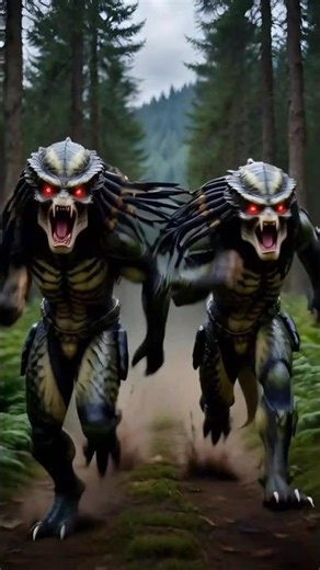 The Bunker is Her Only Shield Against the Predator #Predator #Survival #Bunker #Hunter #shorts