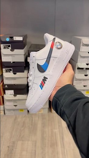 Custom Air Force 1 - BMW M edition 🚙 #bmw #bmwmmotorsport #customairforce1