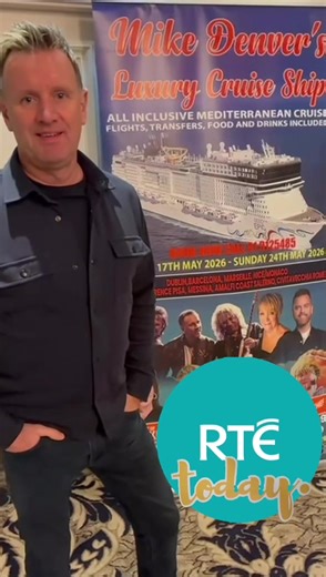 🚢Exciting Competition Alert! Get ready for an unforgettable experience! We’re thrilled to announce a chance for you to win an all-inclusive Mediterranean country music cruise, hosted by the one and only Mike Denver! Join Mike as he brings along some of the best talent from the Irish country music scene. Enjoy stunning views, incredible performances, and an amazing atmosphere on the Mediterranean Sea. Tune in to the Today Show on RTÉ One on Monday 26th, Tuesday 27th, and Wednesday 28th January f