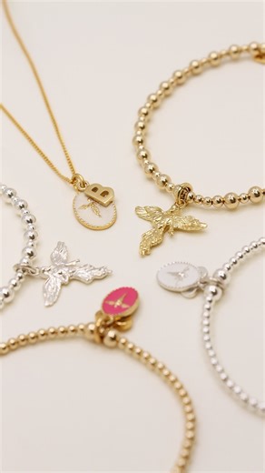 🤍 Annie’s Angels 🤍 Born from near tragedy, the Guardian Angel charm has been a symbol of great comfort and has become the Annie Haak signature charm 👼 During a life-changing time, Annie had a chance encounter with a taxi driver in Bali who introduced her to a local silversmith. This connection breathed life into Annie’s designs and the ‘My Guardian Angel’ charm was born ✨ Wear this charm as a reminder that your angels are always with you 🫶 | Annie Haak Designs Ltd