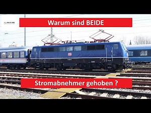 Why are both pantographs of the locomotive raised here? | Upgraded Parking | Alex E