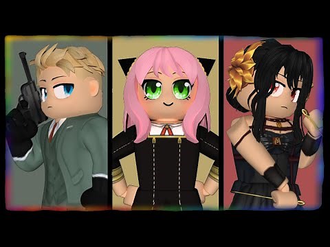 Spy x Family Roblox Avatars