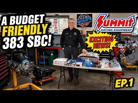 BUDGET FRIENDLY 383 STROKER!! Building a SMALL BLOCK CHEVY- Parts Order From SUMMIT RACING Arrives!