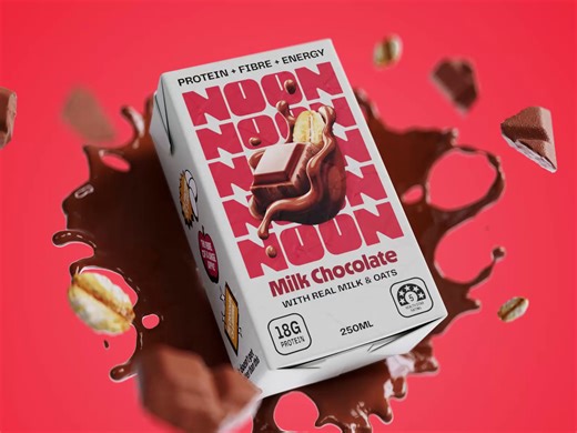 Milkshake brand animation