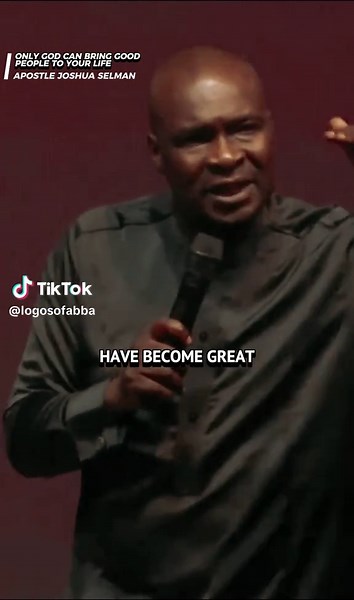 ONLY GOD CAN BRING GOOD PEOPLE TO YOUR LIFE #koinoniaabuja #logosofabba #apostleselman