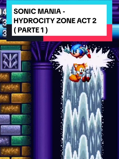 Sonic Mania - Hydrocity Zone Act 2 (Parte 1) Gameplay