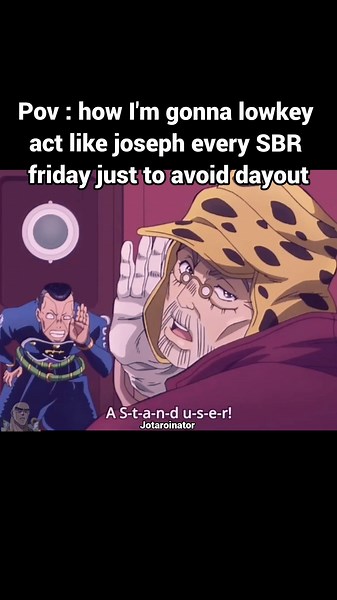 lowkey joseph #dio #jjba #jojobizzare #jojosbizarreadventure #jotaro #dioinator #steelballrun #sbr