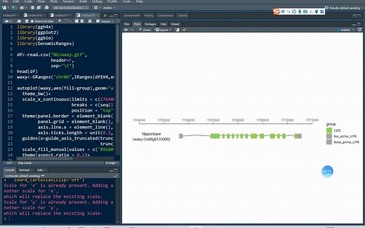 跟着Nature Genetics学画图：使用R语言ggbio包绘制基因结构图