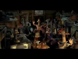 chicken run everybody panic screaming