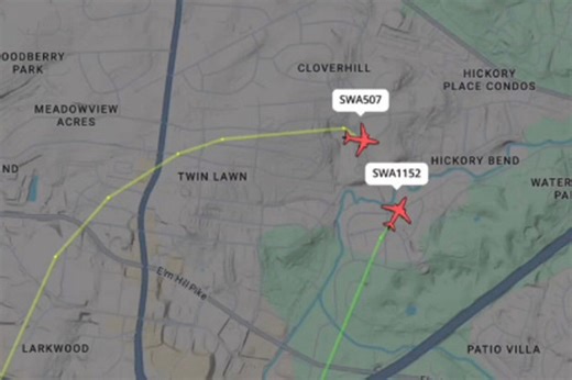 Mid-air collision between Southwest Airlines planes narrowly averted