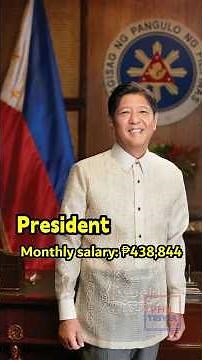 How Much Do Philippine Government Officials Really Earn in 2025? 💸🇵🇭 #GovernmentSalaries