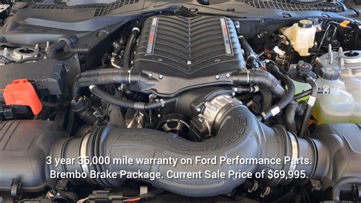Gone in 60 seconds...more like gone in 6. Come check out the 2025 Ford Mustang GT Premium Supercharged. 6-Speed manual. 5.0L Coyote V8. 3.0L Whipple Supercharger. 810 horsepower. This is the car you want on the open rode. | Griffin Ford Fort Atkinson