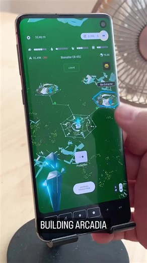 Beta Testing Building Arcadia on Android