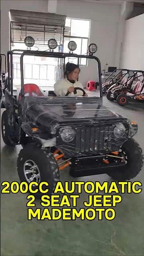 200cc go kart jeep