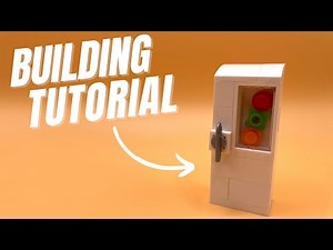 Custom LEGO Fridge (Kitchen Appliances-Part 1)