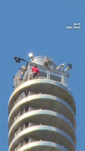 American rock climber reaches top of Taipei 101 skyscraper without ropes. | Tulsa World