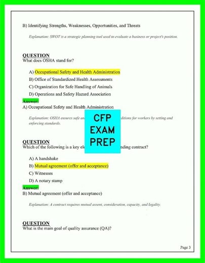 CFP Exam Prep Video 2026: Practice Questions and Study Guide for Certified Financial Planner Exam.