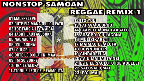 1 HOUR NONSTOP SAMOAN REGGAE REMIX 1 (2025) by: DJ Will