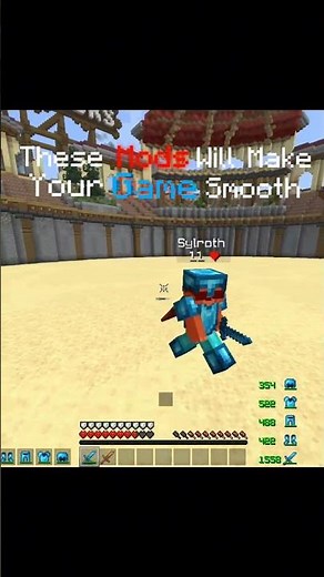 These Mods Will Make Your Game Smooth #minecraft