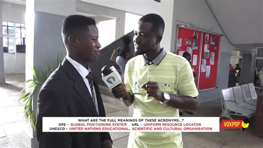 Meet Vox Pop Central's. "UNESCO" Ambassador😂😂 Don't miss tonight's episode at 7:30 pm on Channel One TV | Citi 97.3 FM