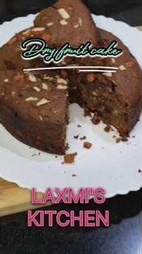 DRY FRUIT CAKE #recipe #homemade #tasty #sweet