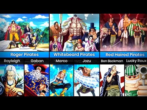 All Pirate Crew Right & Left Hand Man in One Piece 🔥