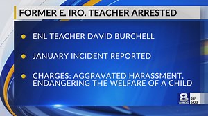 Former East Irondequoit teacher charged in child endangerment case