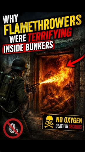 Why Flamethrowers Were Terrifying Inside Bunkers 🤔#mystery #usa #canada #documentary