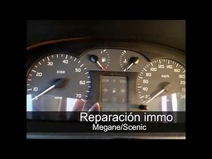 Reparación Megane/Scenic immo / INMOVILIZADOR