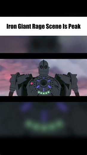Iron Giant Rage Scene Is Peak #irongiant #animatedmovies #vindiesel